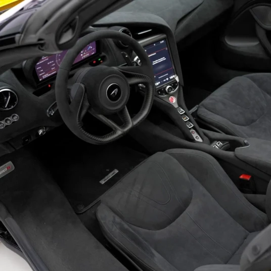 McLaren 720S Spider 2023 YELLOW RENTAL IN DUBAI - undefined